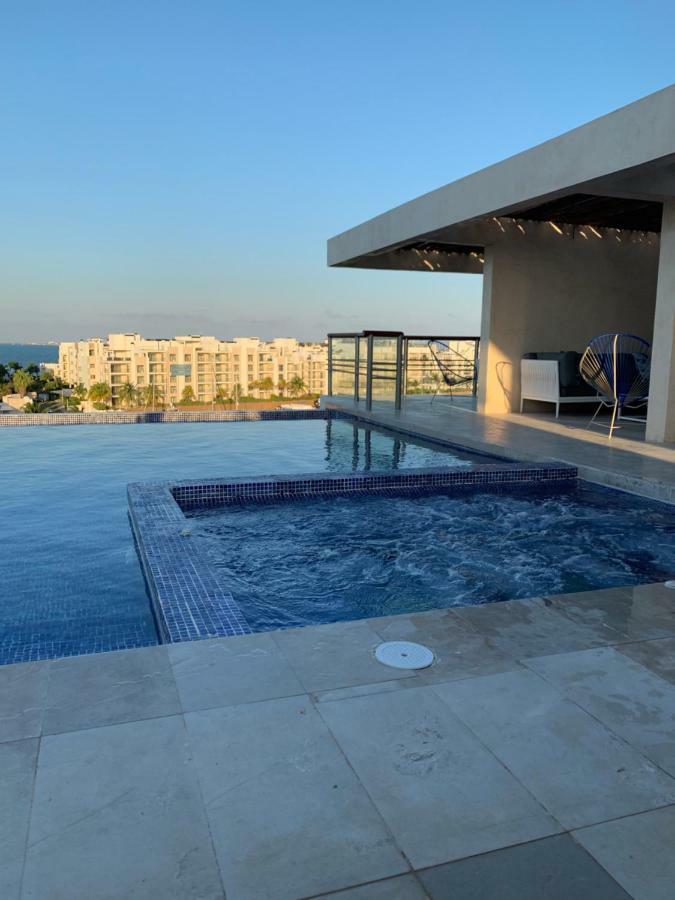 La Amada Condo With Marina View Cancún Exterior foto